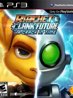 Обложка Ratchet & Clank Future: A Crack in Time